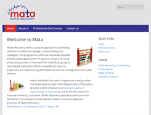 Tablet Screenshot of mata.ie